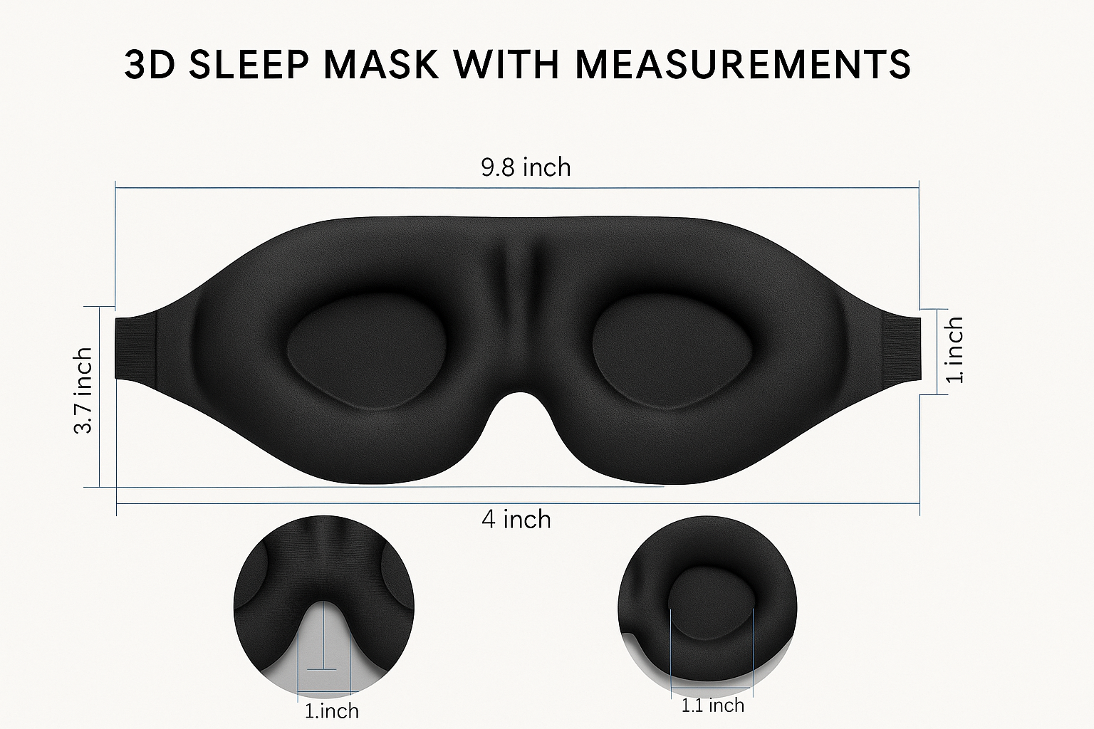 Blackout 3D Sleep Mask