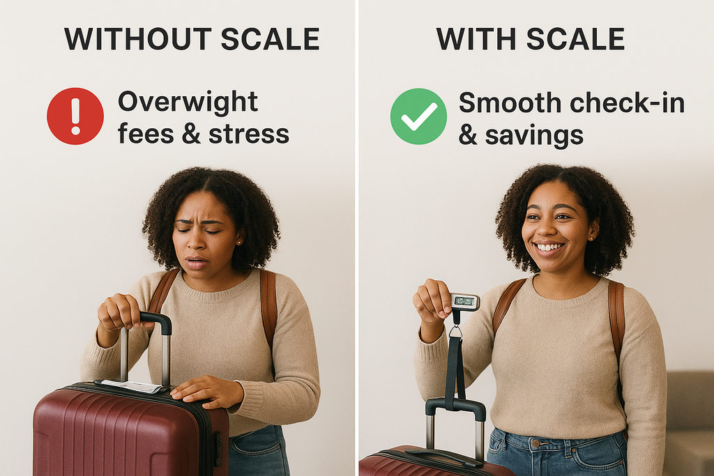 Travel Lite™ Portable Weighing Scale
