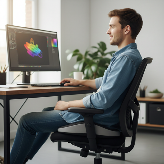 ORTHOPEDIC MEMORY FOAM SEAT CUSHION