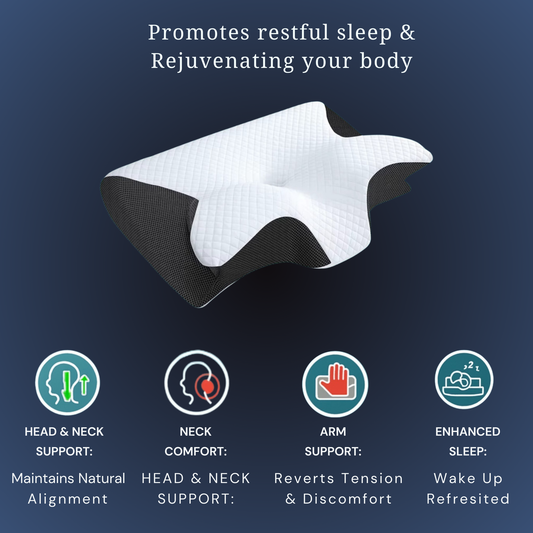 Memory Foam Pillow – Contoured Support